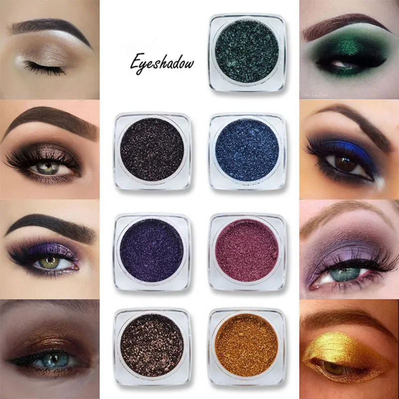 12 Colors Shimmer Eye Shadow